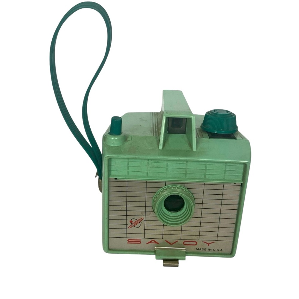 Early 60's Savory Camera by Imperial Mint Green Plastic